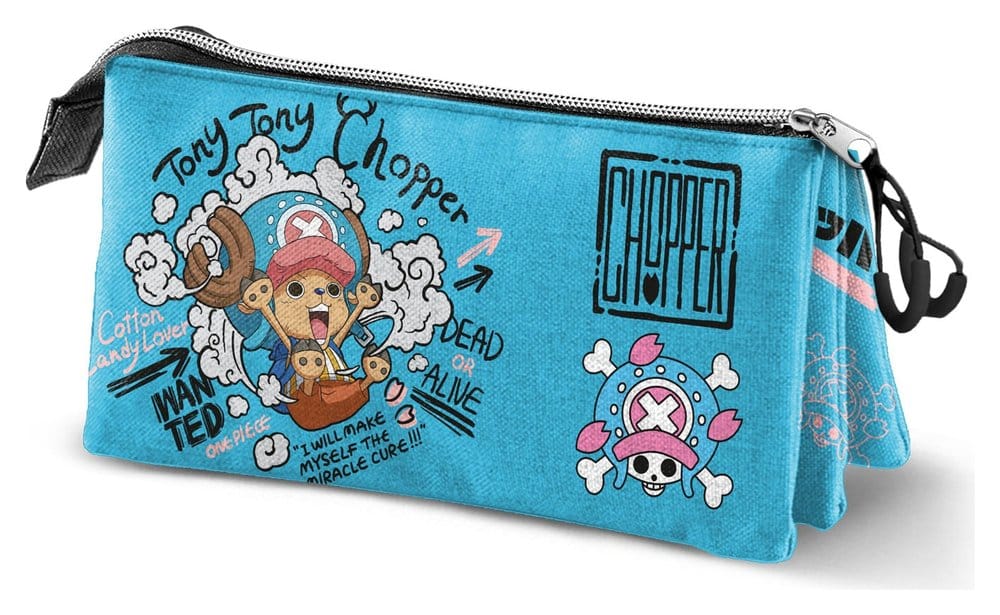 Schrijfwaren One Piece Triple Pencil Case Chopper 