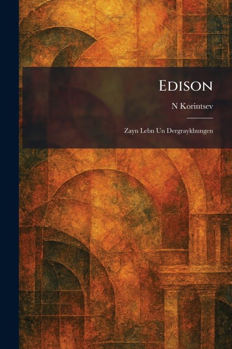 Kniha Edison N Korintsev