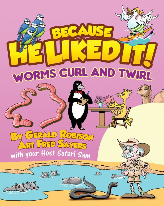 Kniha Worms Curl and Twirl Gerald Robison
