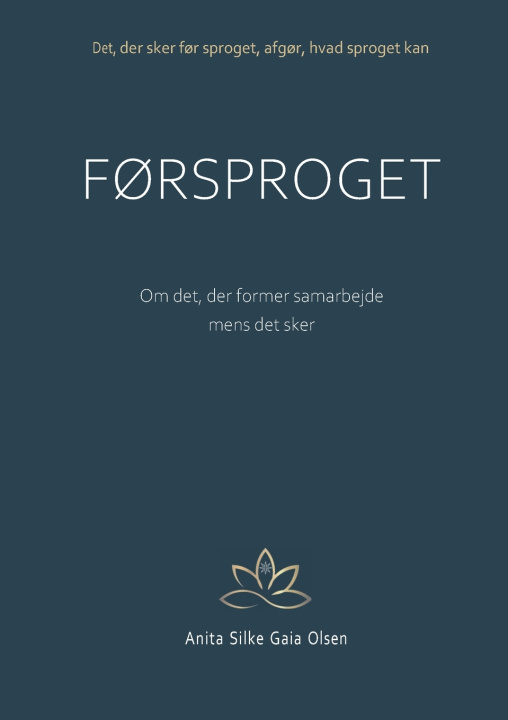 Kniha Førsproget Anita Silke Gaia Olsen