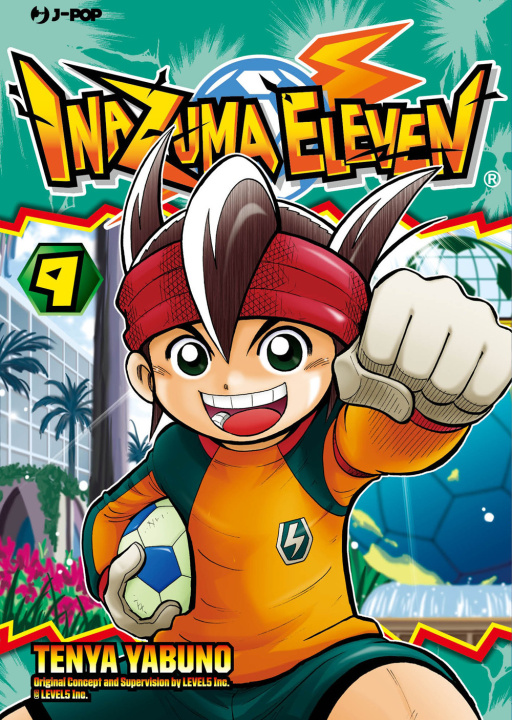 Książka Inazuma eleven Tenya Yabuno