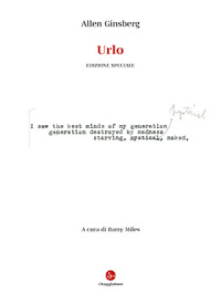 Kniha Urlo Allen Ginsberg