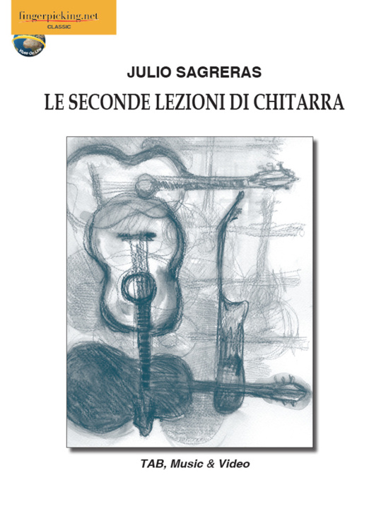 Kniha seconde lezioni di chitarra Julio S. Sagreras