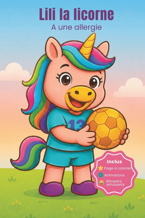 Knjiga Lili la licorne a une allergie Skye Bernier