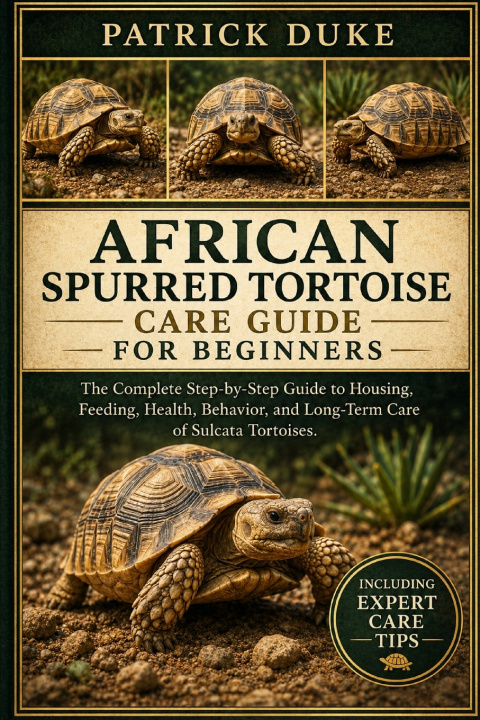 Kniha AFRICAN SPURRED TORTOISE CARE GUIDE FOR BEGINNERS PATRICK DUKE