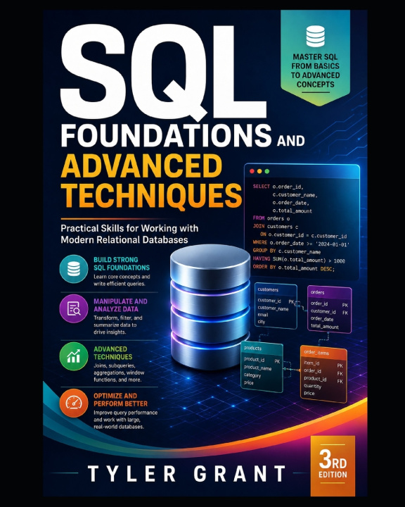 Knjiga SQL Foundations and Advanced Techniques Tyler Grant