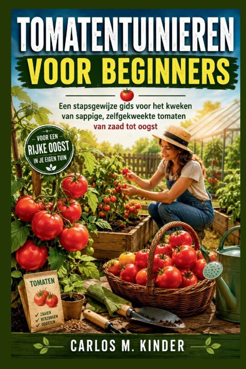 Libro TOMATENTUINIEREN VOOR BEGINNERS Carlos M. Kinder