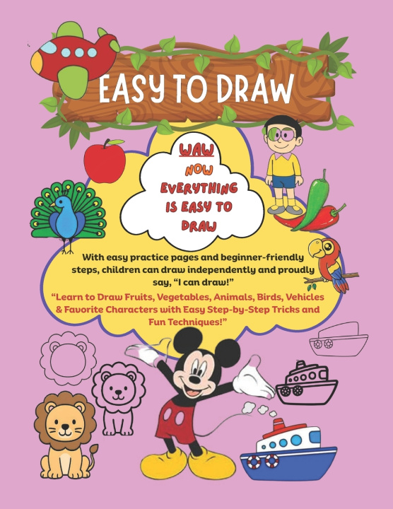 Kniha EASY TO DRAW Neeta Neelesh Makwana