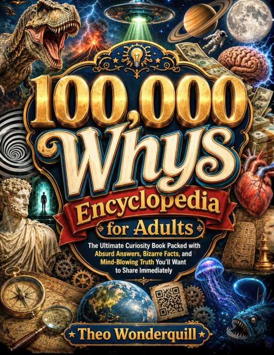 Kniha 100,000 Whys Encyclopedia for Adults Theo Wonderquill