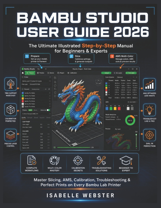 Kniha Bambu Studio User Guide 2026 Isabelle Webster