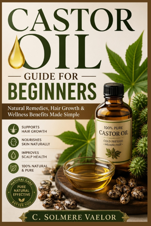 Kniha CASTOR OIL GUIDE FOR BEGINNERS C. SOLMERE VAELOR