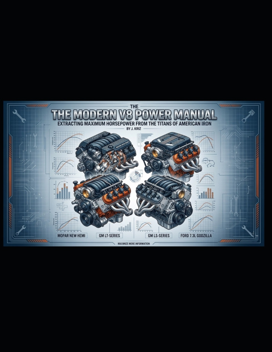 Kniha The Modern V8 Power Manual J. Kriz