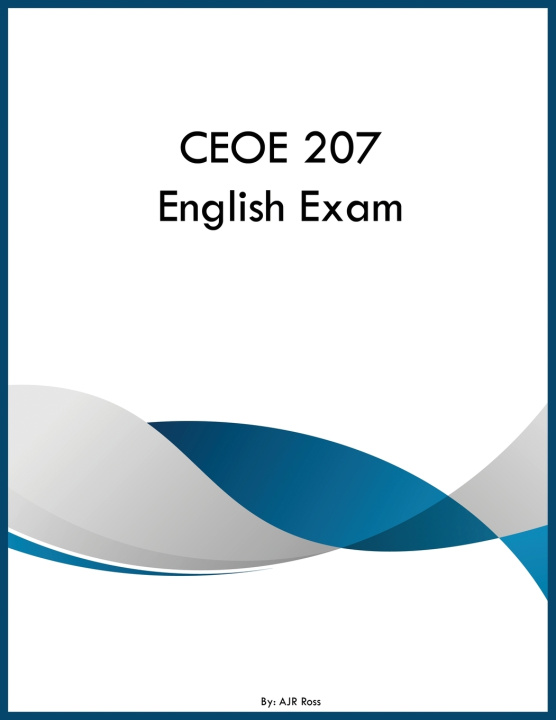Kniha CEOE 207 English Exam AJR Ross