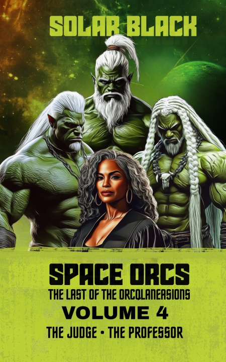Kniha Space Orcs Solar Black