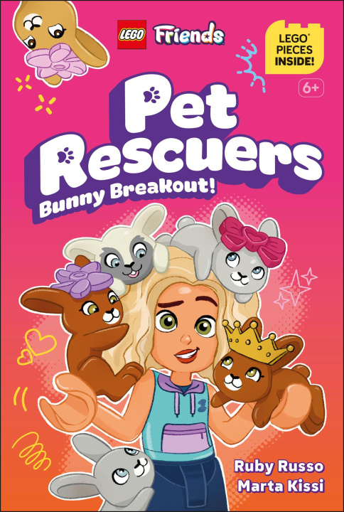 Kniha LEGO Friends Pet Rescuers Bunny Breakout! Ruby Russo