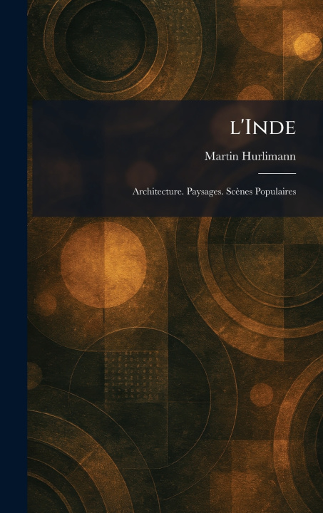 Könyv L'Inde Martin Hurlimann