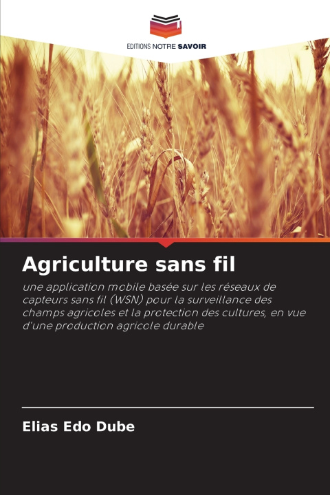 Kniha Agriculture sans fil Elias Edo Dube