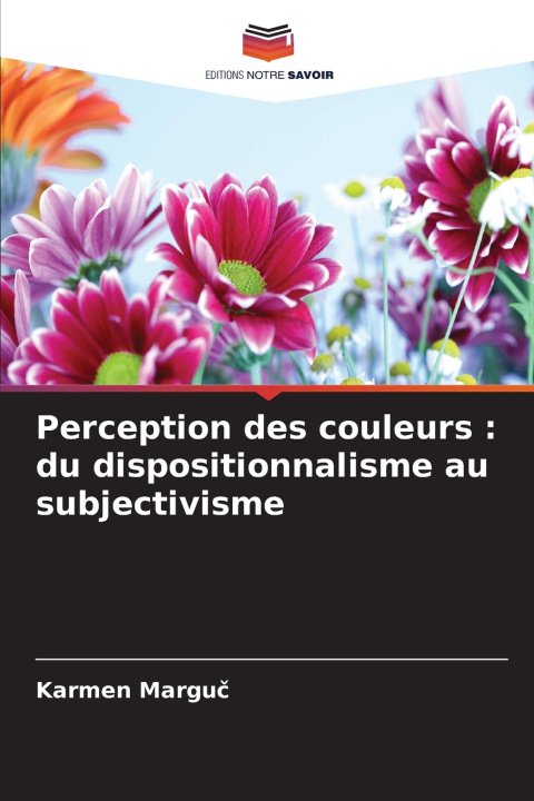 Kniha Perception des couleurs Karmen Marguč