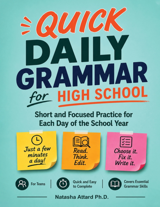 Kniha Quick Daily Grammar for High School Natasha Attard