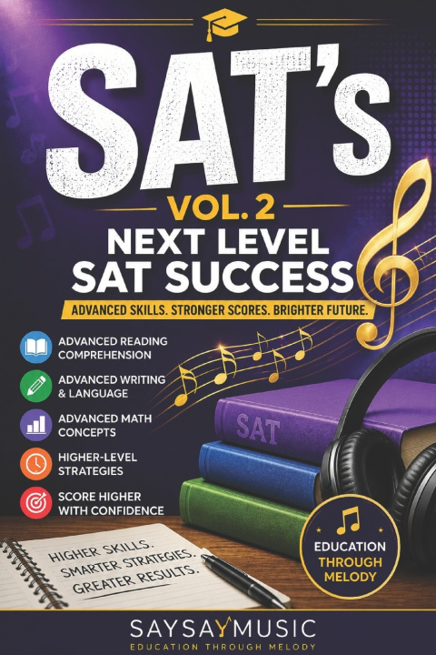 Könyv SAT's Preparation Through Melody Volume 2 SaySay Music