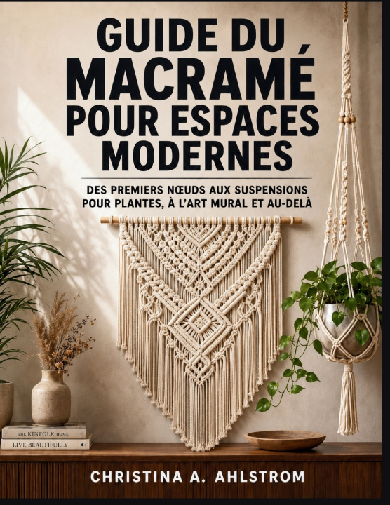 Knjiga Guide du macramé pour espaces modernes CHRISTINA A. AHLSTROM