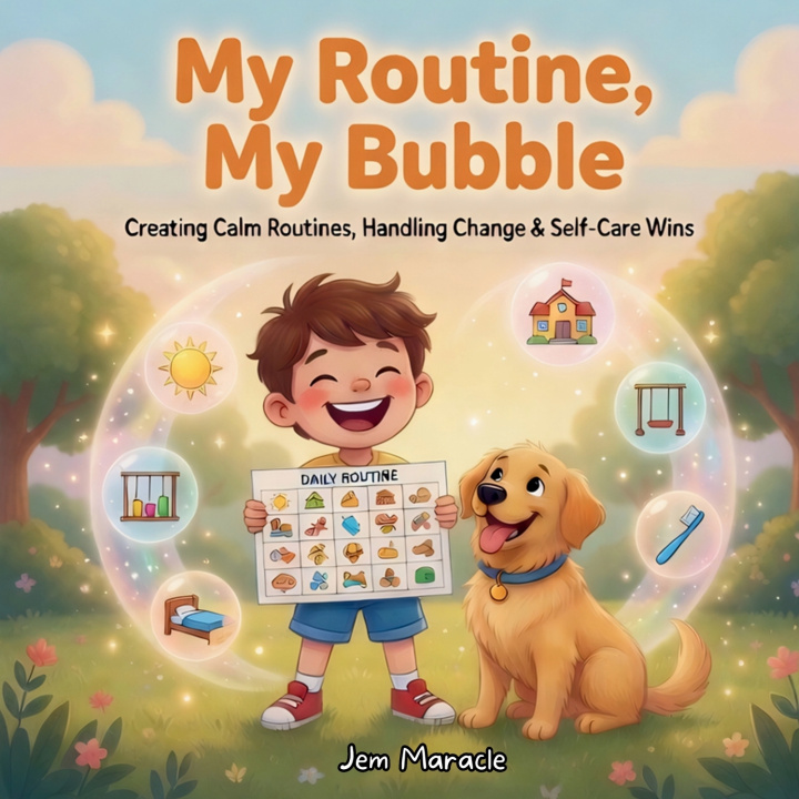 Kniha My Routine, My Bubble Jem Maracle
