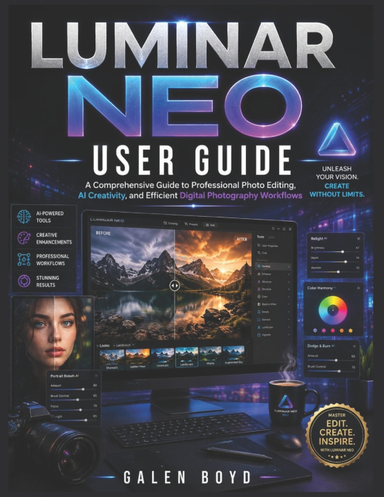 Kniha LUMINAR NEO USER GUIDE Galen Boyd