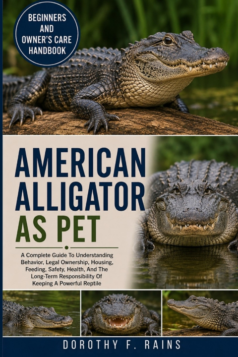 Kniha AMERICAN ALLIGATOR AS PET DOROTHY F. RAINS