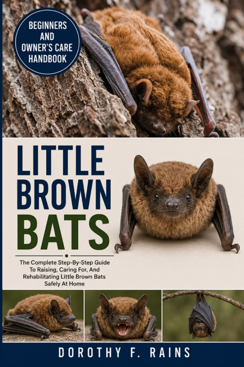 Kniha LITTLE BROWN BATS DOROTHY F. RAINS