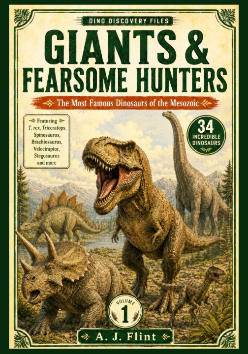 Kniha Dino Discovery Files A.J. Flint