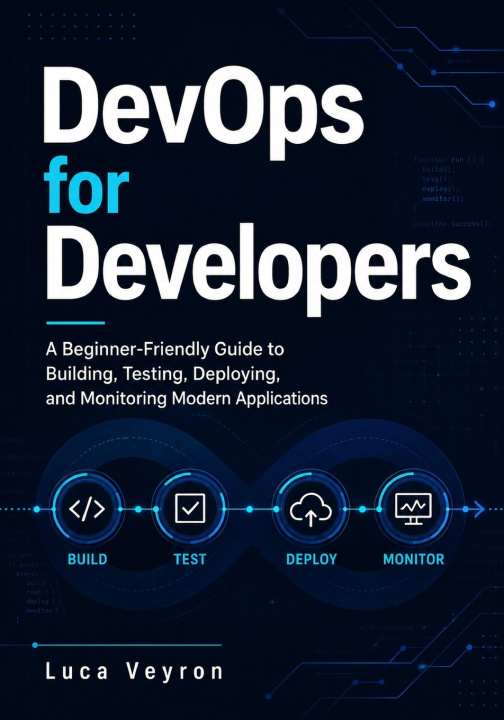 Knjiga DevOps for Developers Luca Veyron