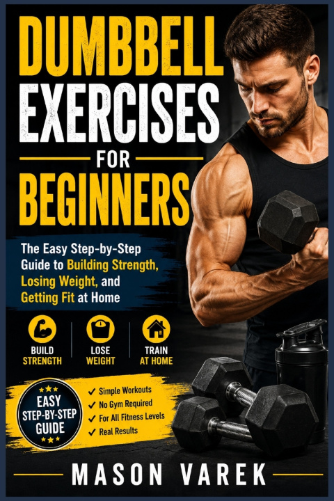 Kniha DUMBBELL EXERCISES FOR BEGINNERS Mason Varek