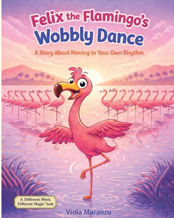 Kniha Felix the Flamingo's Wobbly Dance Viola Maranzu