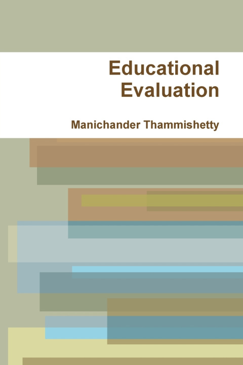 Kniha Educational Evaluation Manichander Thammishetty