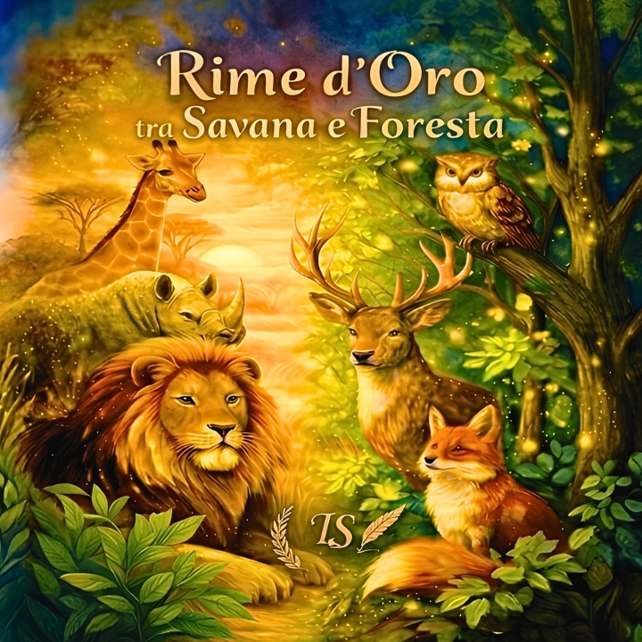 Knjiga Rime d'Oro tra Savana e Foresta Ivan Sanapo