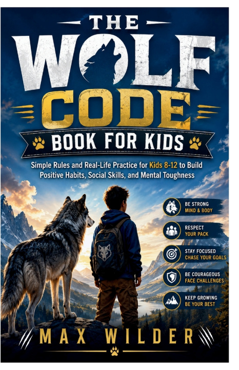 Kniha The Wolf Code Book for Kids Max Wilder
