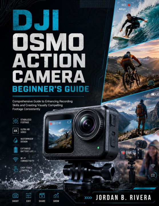 Knjiga DJI OSMO ACTION CAMERA BEGINNER'S GUIDE Jordan B. Rivera