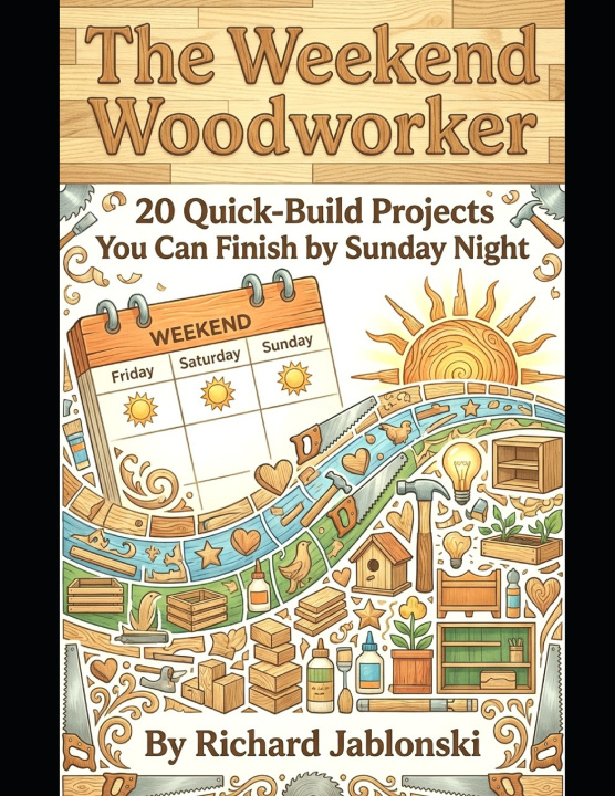 Kniha The Weekend Woodworker Richard Jablonski