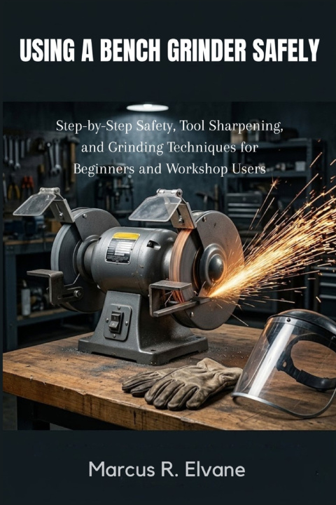 Kniha Using A Bench Grinder Safely Marcus R. Elvane
