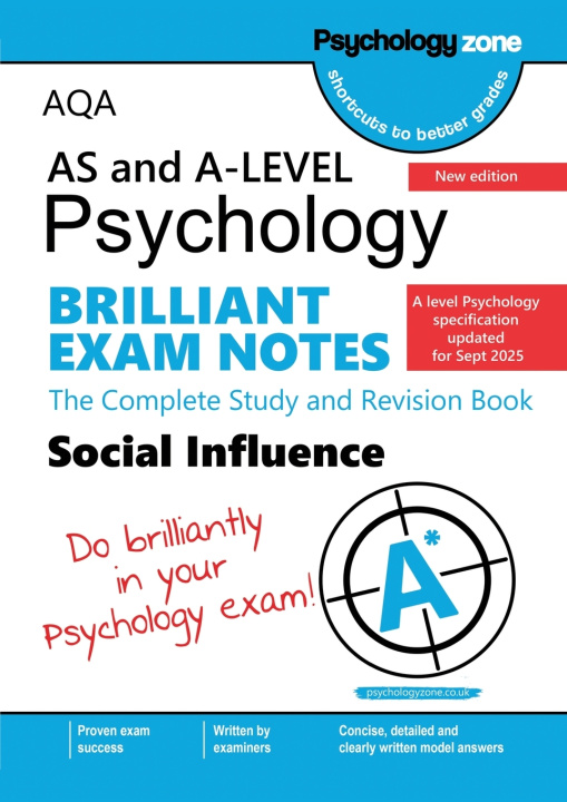 Kniha AQA A-Level Psychology Brilliant Exam Notes Nicholas Savva
