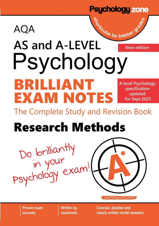 Knjiga AQA A-Level Psychology Brilliant Exam Notes Nicholas Savva
