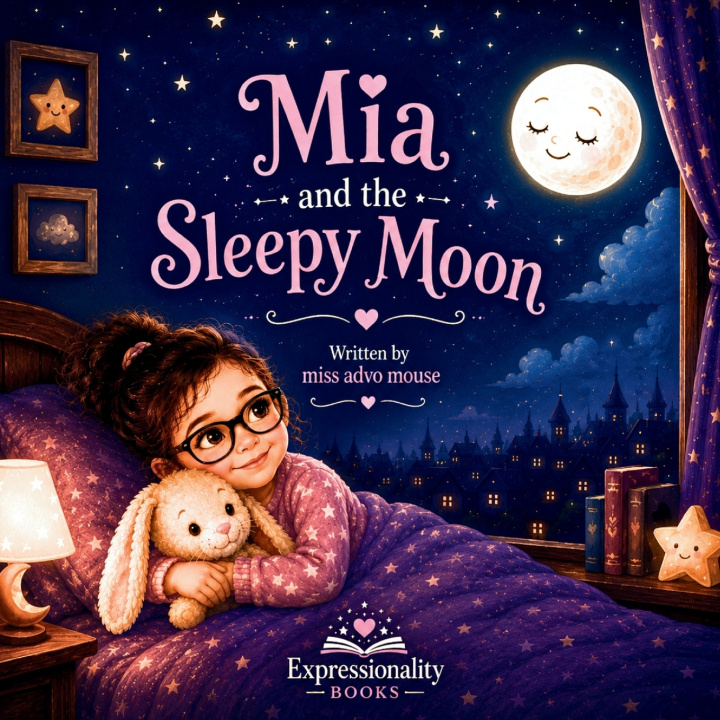 Knjiga Mia and the Sleepy Moon Advo Mouse