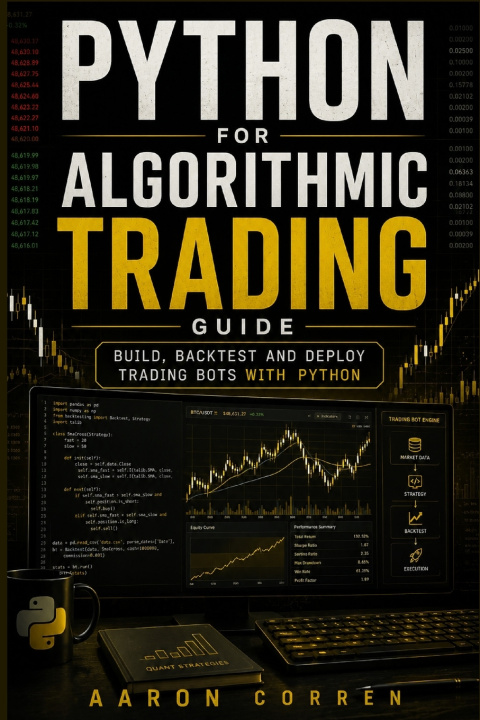 Knjiga PYTHON FOR ALGORITHMIC TRADING GUIDE AARON CORREN