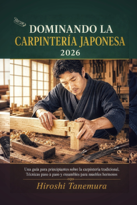 Buch Dominando la carpintería japonesa 2026 Hiroshi Tanemura