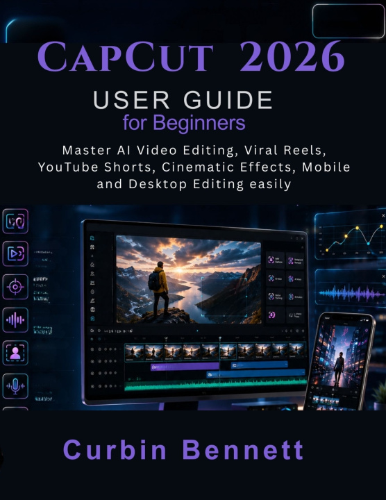 Book CapCut 2026 User Guide for Beginners Curbin Bennett