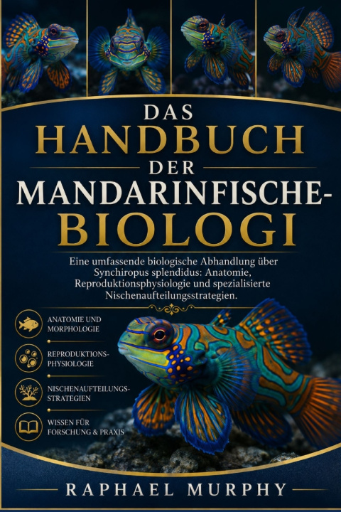 Kniha DAS HANDBUCH DER MANDARINFISCHE-BIOLOGI RAPHAEL MURPHY