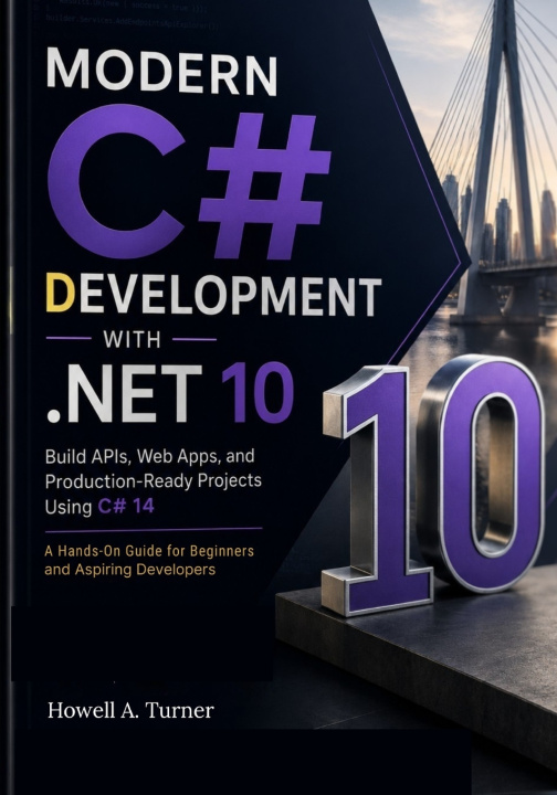 Kniha Modern C# Development with .NET 10 Howell A. Turner