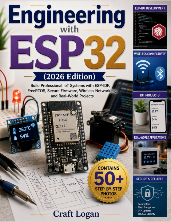 Kniha Engineering with ESP32 (2026 Edition) Craft Logan