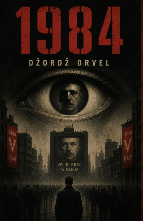Kniha 1984 Dzordz Orvel