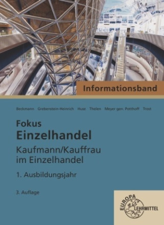Kniha Fokus Einzelhandel, 1. Ausbildungsjahr Kerstin Grebenstein-Heinrich